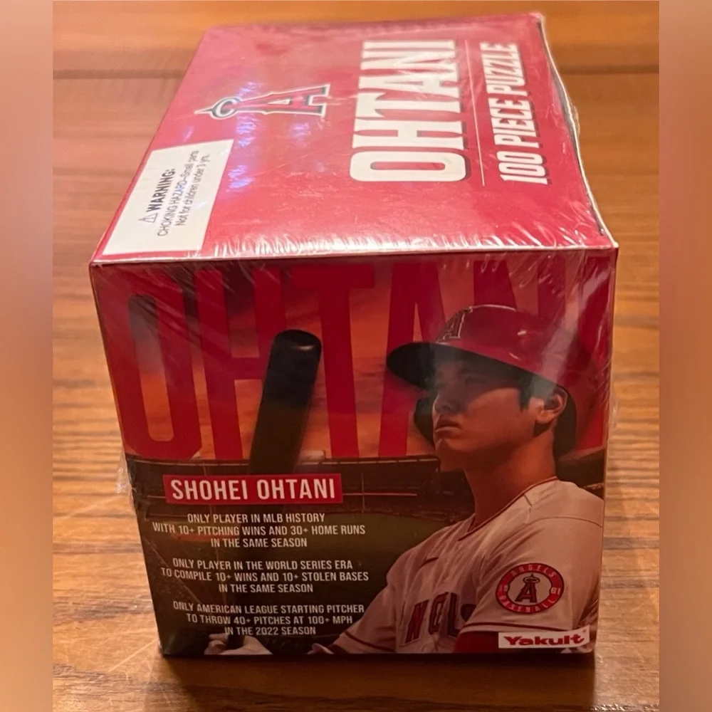 NEW/Sealed MLB Los Angeles Angels MVP Shohei Ohtani 100-Piece Puzzle SGA 6/27/23